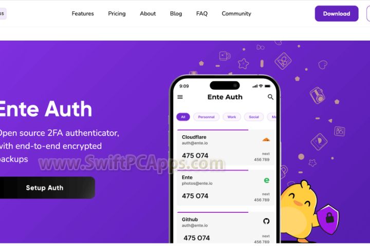 Ente Auth 2025 v4.4.10 for pc
