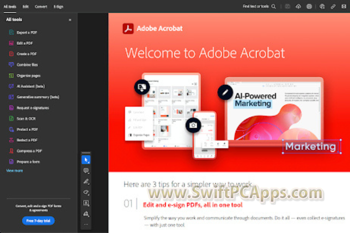 Adobe Acrobat Reader DC v2025.001.20937 full version