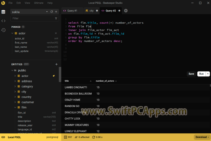 Beekeeper Studio 2025 v5.4.10 for pc
