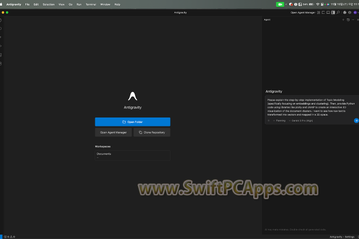 Google Antigravity 2025 v1.11.3 for pc
