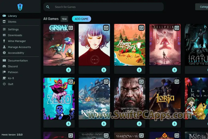Heroic Games Launcher v2.18.1 for pc