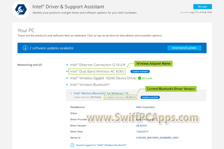 Intel Wireless Bluetooth Driver 2025 v23.170.0 free download