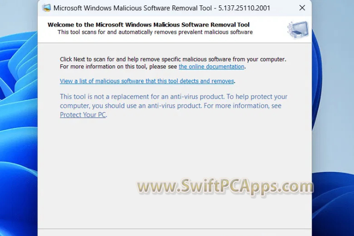 Microsoft Malicious Software Removal Tool 2025 v5.1 full version