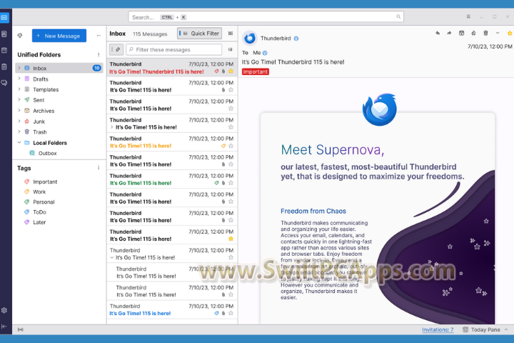 Mozilla Thunderbird 2025 v145.0 full version