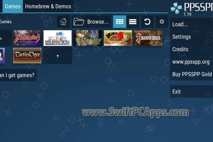 PPSSPP Emulator v1.19.3 for pc