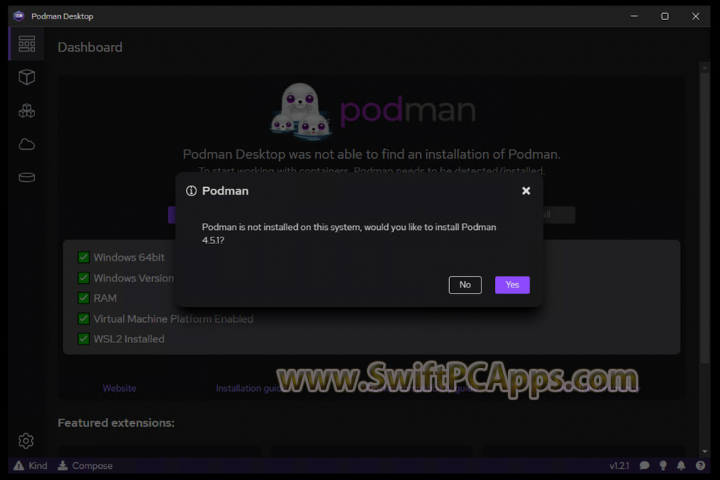 Podman Desktop 2025 v5.7.0  for pc
