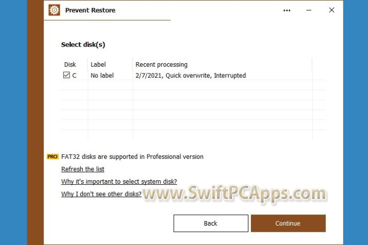 Prevent Restore Professional 2025 v114 free download