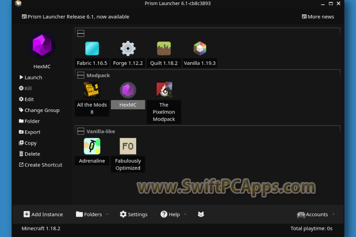 Prism Launcher v9.4 free download