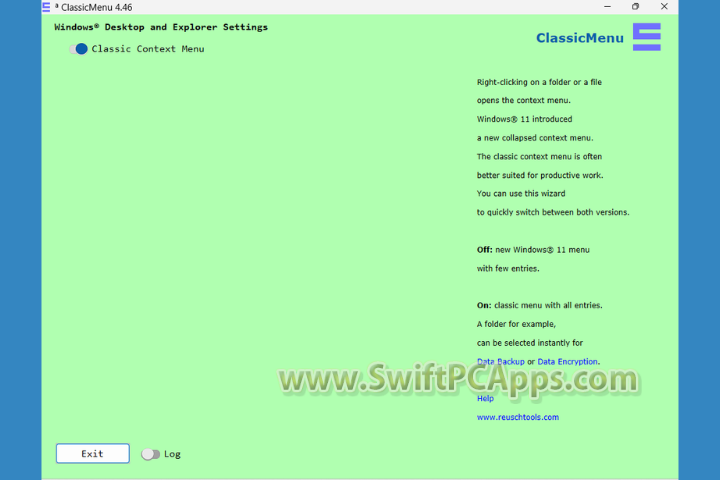 Reuschtools Classic Menu 2025 v4.70 for pc