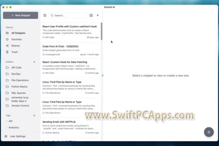 Stashd AI 2025 v0.1.3 for pc