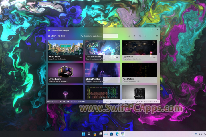 Sucrose Wallpaper Engine 2025 v25.11.2.0  full version