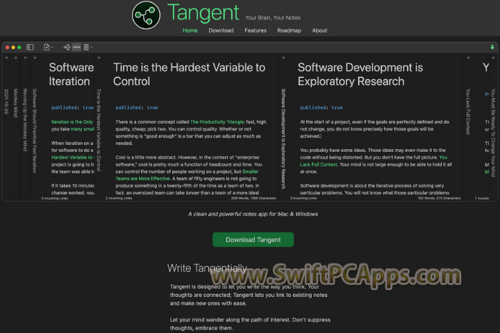 Tangent Notes v0.10.3 for pc