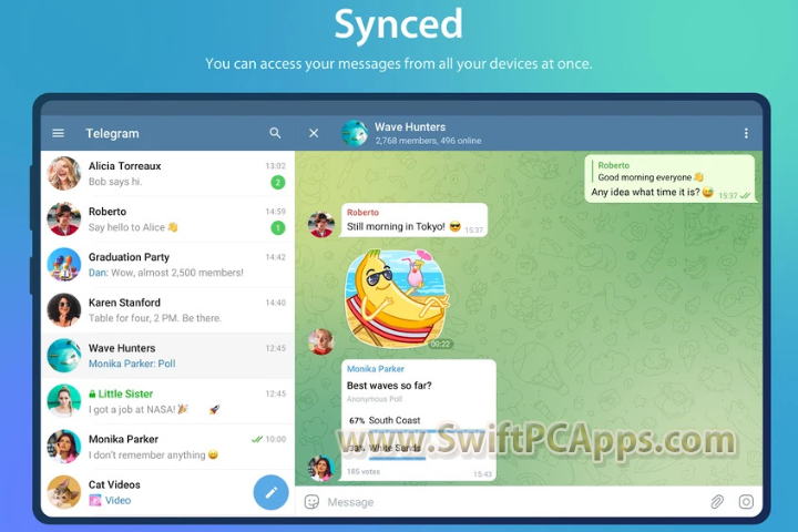 Telegram Desktop v6.3.2 for pc
