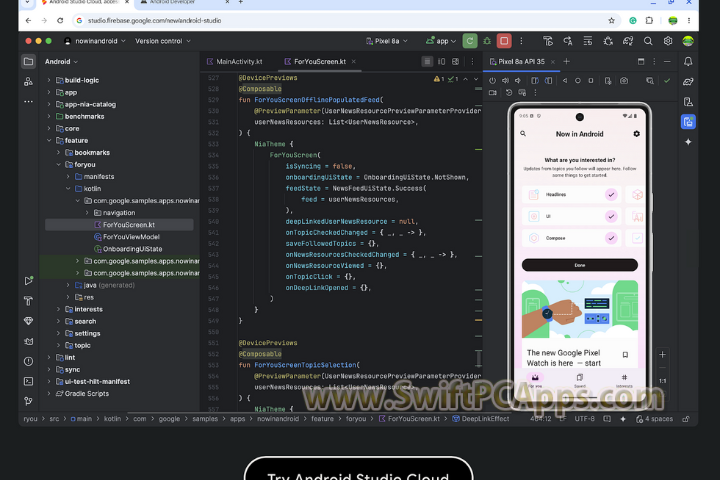 Android Studio v2025.2.1.8 [Latest Software]