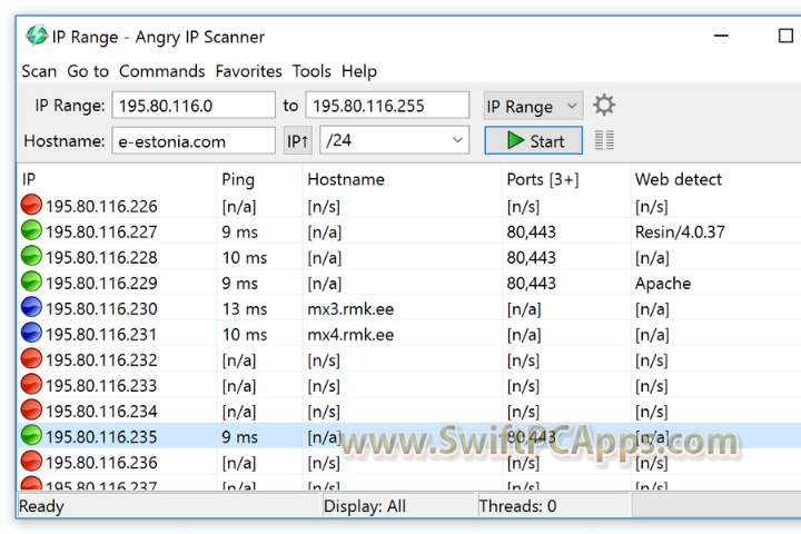 Angry IP Scanner v3.9.1 full version
