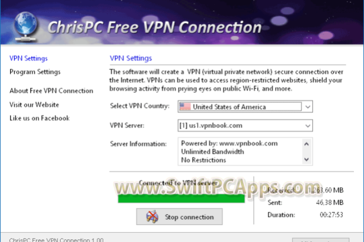 ChrisPC Free VPN Connection v4.25.1220 [Latest Software]