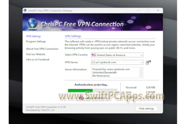 ChrisPC Free VPN Connection v4.25.1220 [Latest Software]