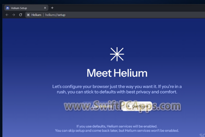 Helium Browser v0.6.5.1 [Latest Software]