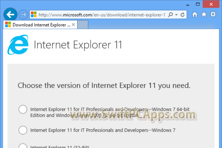 Internet Explorer 11 for IT Professionals and Developers v6.1 [Latest Software]