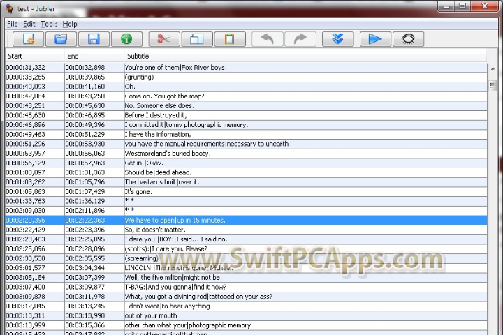 Jubler Subtitle Εditor v9.0.0 [Latest Software]