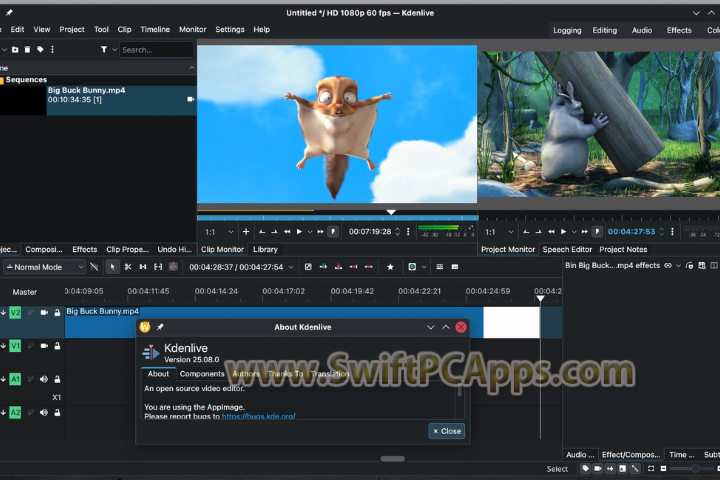 Kdenlive v25.08.3 [Latest Software]