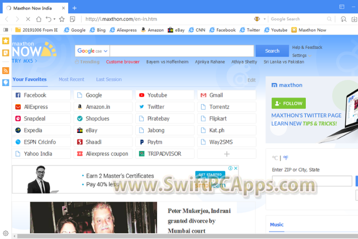 Maxthon Browser v7.5.2.2800 [Latest Software]