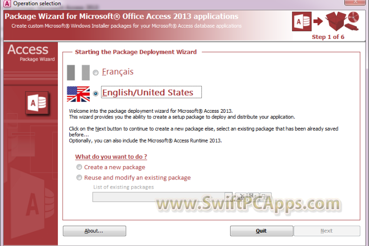 Microsoft Access v2016 Runtime full version