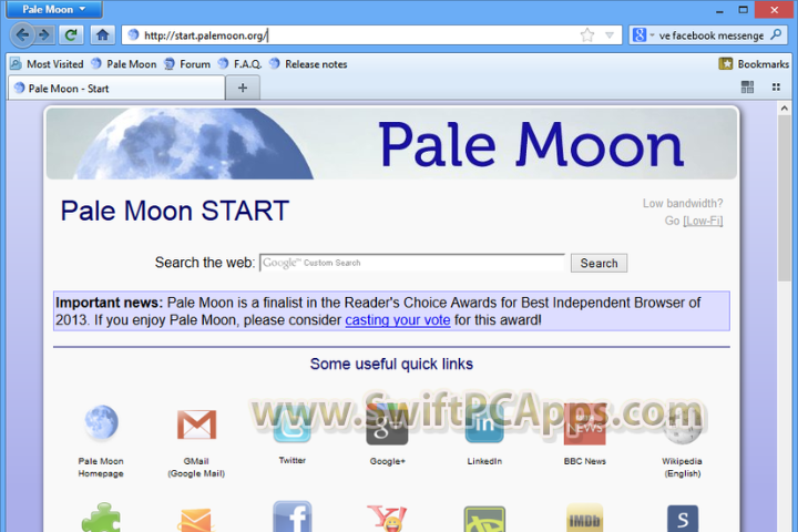 Pale Moon v33.9.1 [Latest Software]