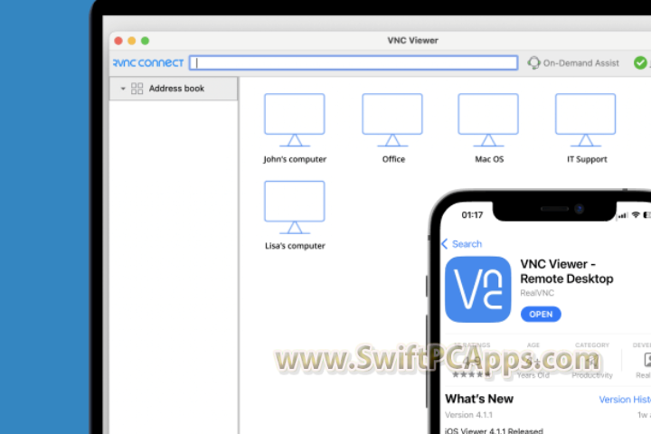 RealVNC VNCViewer v7.15.1 [Latest Software]