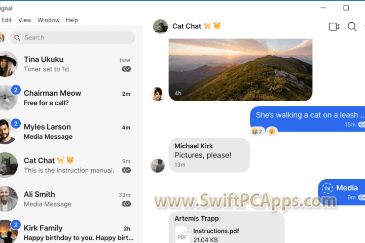 Signal Messenger v7.80.0 [Latest Software]