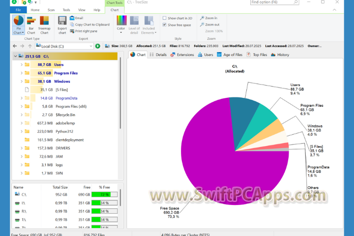 Tree Size Free v4.8.1.609 [Latest Software]