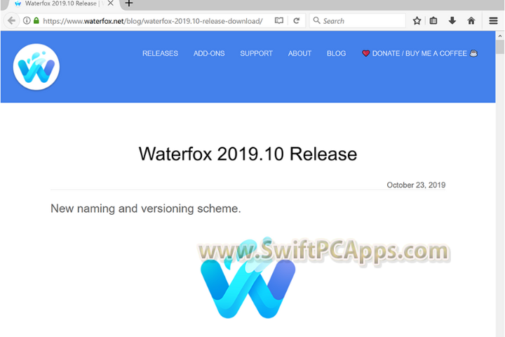 Waterfox v6.6.7 [Latest Software]