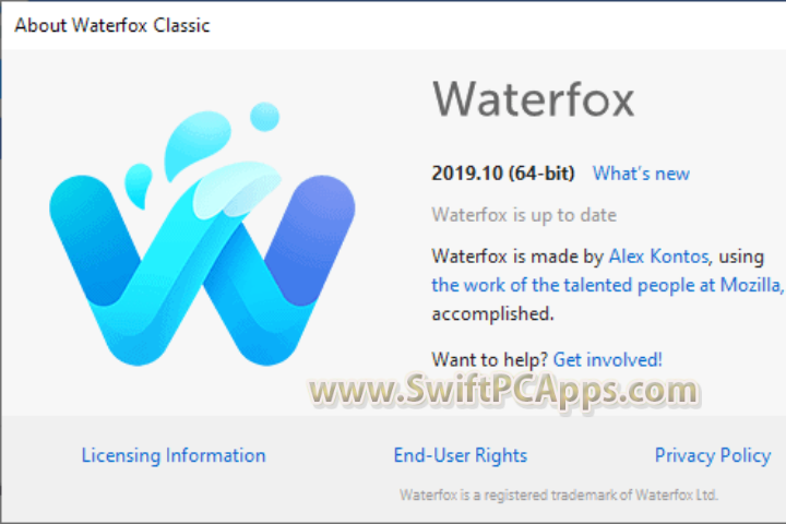 Waterfox v6.6.7 [Latest Software]