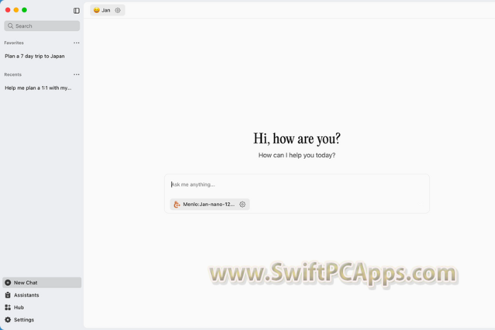 
Jan-AI Assistant v0.7.3 [Latest Software]
