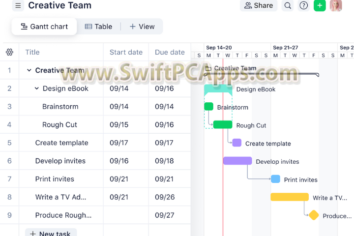 Defined Bytes Quick Gantt Chart v3.2.4 [Latest Software]